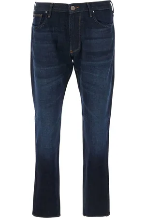 Emporio Armani Jean à plaque logo