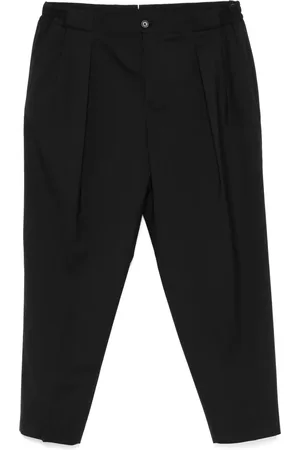 Manuel Ritz Pantalon à détails plissés