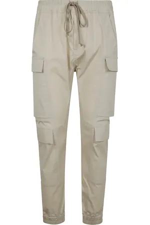 Rick Owens Pantalon en coton à poches cargo