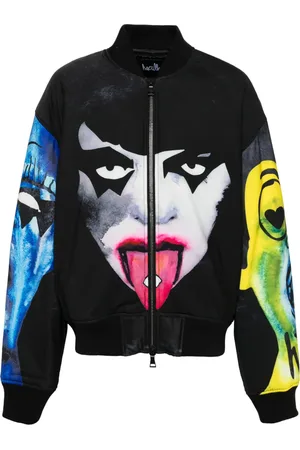 HACULLA Veste bomber à imprimé graphique
