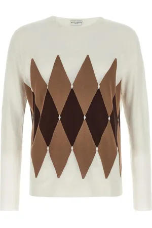 BALLANTYNE Sweat à motifs de losanges