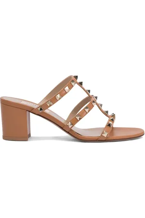 VALENTINO GARAVANI Sandales Rockstud 60 mm en cuir