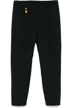Manuel Ritz Pantalon à détails plissés