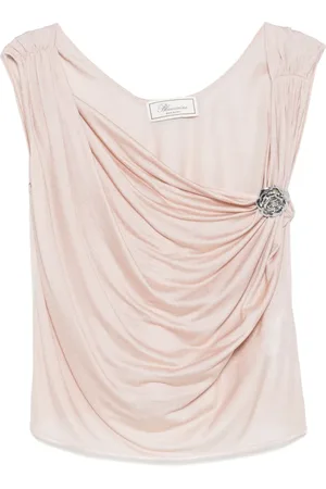 BLUMARINE Débardeur en crêpe