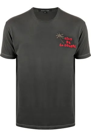 Cout de la Liberte T-shirt à logo brodé