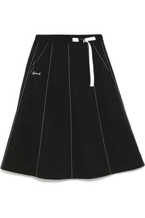 AGNÈS B. Jupe à taille ceinturée