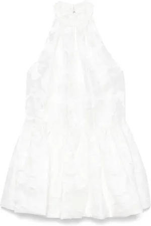 By Malina Robe courte à fleurs en jacquard