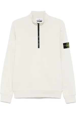 Stone Island Sweat en coton à patch Compass