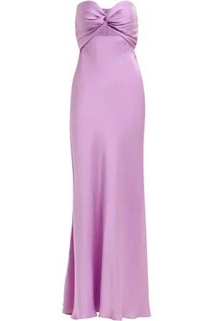 Essentiel Antwerp Robe longue Hierro en satin