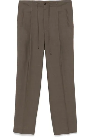 Frenken Pantalon en laine mélangée