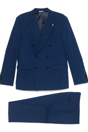 Manuel Ritz Costume à veste à boutonnière croisée