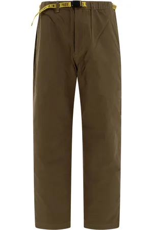 HUMAN MADE Pantalon en coton à coupe fuselée