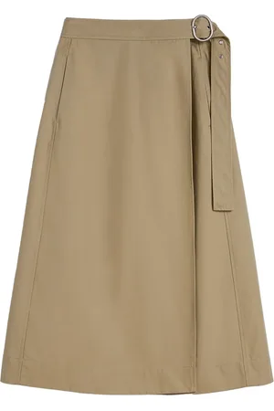 Jil Sander Jupe mi-longue à design portefeuille