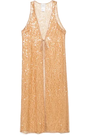 ALYSI Gilet à ornements en sequins