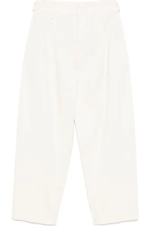 LEMAIRE Pantalon court a plis