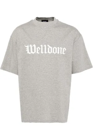We11 Done T-shirt à logo imprimé