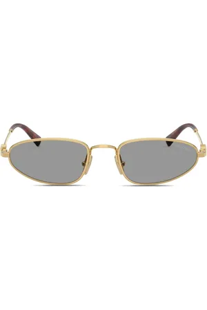 Miu Miu Lunettes de soleil à monture ovale