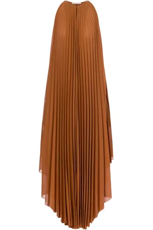 Serafini Robe plissée à design sans manches