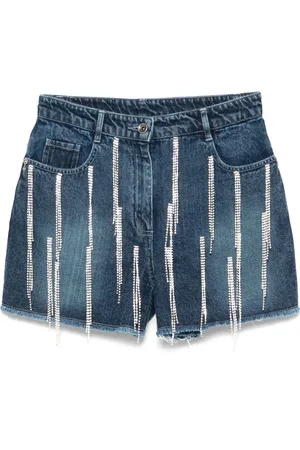 Patrizia Pepe Short à ornements strassés