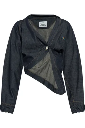 Vivienne Westwood Chemise en jean à design asymétrique