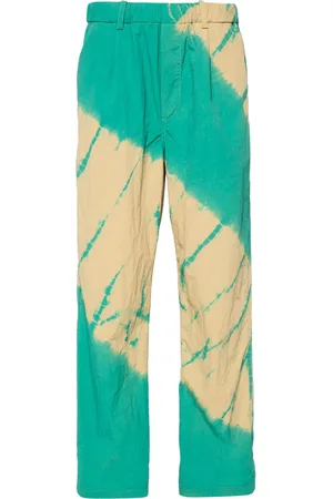 SUZUSAN Pantalon à effet usé