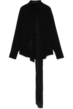 YOHJI YAMAMOTO Chemise à empiècement drapé