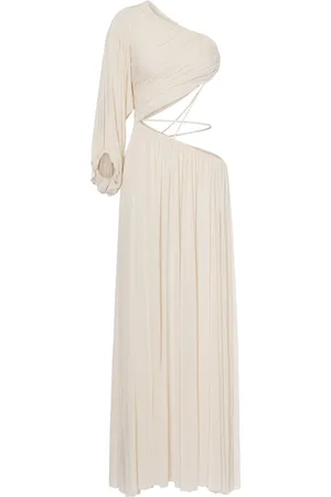 Serafini Robe longue une épaule