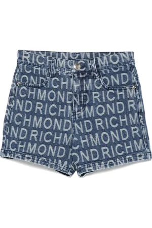 John Richmond Short à logo en jacquard
