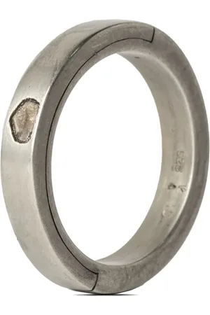 PARTS OF FOUR Bague Sistema en sterling sertie de diamants