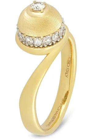 Officina Bernardi Bague en 18ct pavée de diamants