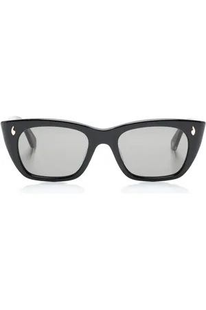 GARRETT LEIGHT Lunettes de soleil Webster à monture rectangulaire