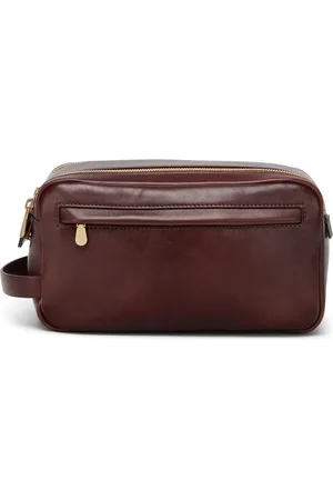 Brunello Cucinelli Trousse de toilette à double zip