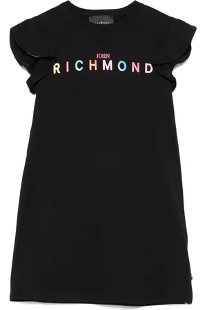 John Richmond Robe à logo en caoutchouc