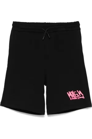 Msgm Short à logo imprimé