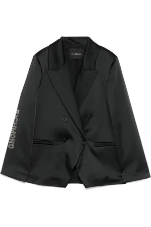 John Richmond Blazer à logo orné de cristaux