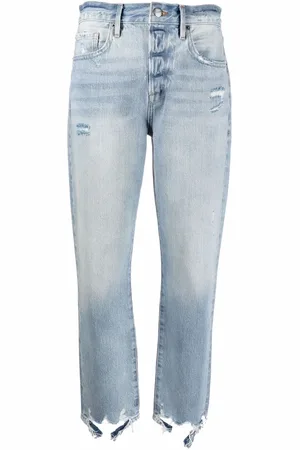 Frame Jean slim à effet délavé