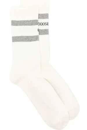 Golden Goose Chaussettes en maille nervurée