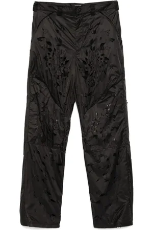 JUNTAE KIM Pantalon à découpes au laser