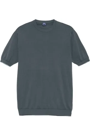 FEDELI T-shirt en maille fine