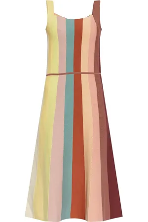 Paul Smith Robe mi-longue à rayures