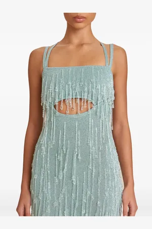 Cult Gaia Robe Catia à coupe mi-longue