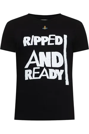 Vivienne Westwood T-shirt à slogan imprimé