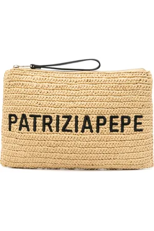 Patrizia Pepe Pochette à logo brodé