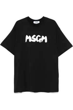 Msgm T-shirt à logo imprimé