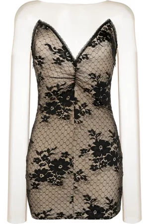 Wolford Robe-bustier à empiècements en dentelle