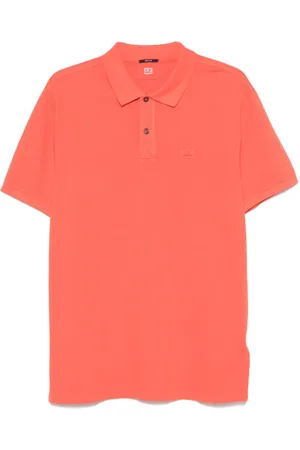 C.P. Company Polo à logo brodé