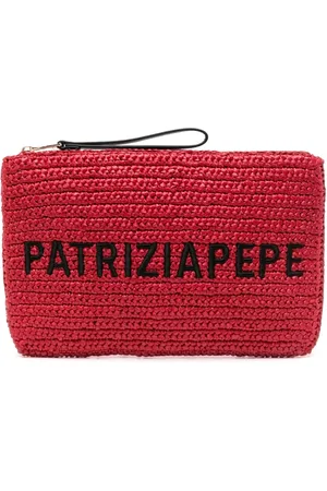 Patrizia Pepe Pochette à logo brodé