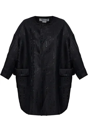 Comme des Garçons Manteau en soie mélangée