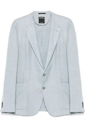 Ermenegildo Zegna Blazer en tissu flammé