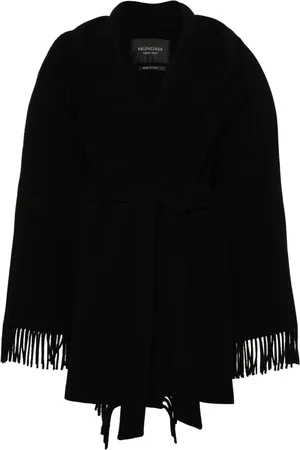 Balenciaga Cardigan en maille à franges